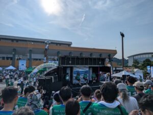 音響工事ウィング車の舞台ステージ