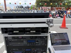 第77回 丸亀お城まつり音響工事